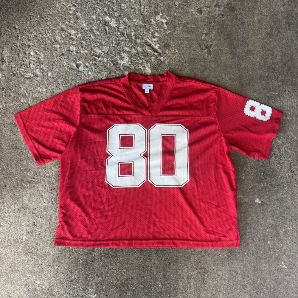 Cropped Jersey‎ Mesh T-Shirt Y2K Streetwear Tate McRae